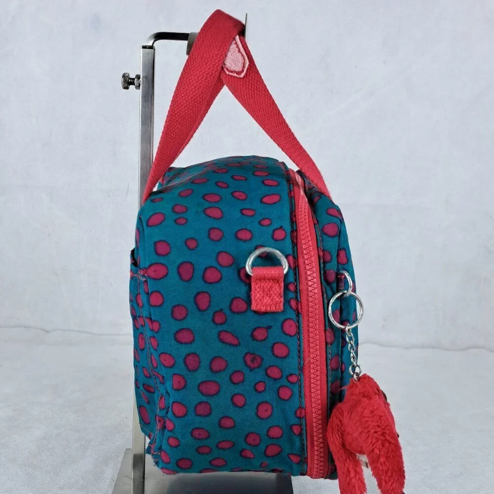 Kipling Miyo Lunch Synthetic Bag Green Lightweight Nylon - Used - Buy It Now - Picture 4 of 16